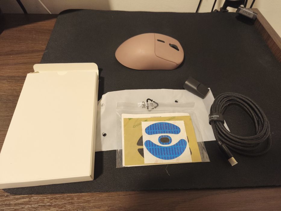 Rapoo VT3 MAX – Ice Plum Pink | PAW3950 | 8K Polling Rate