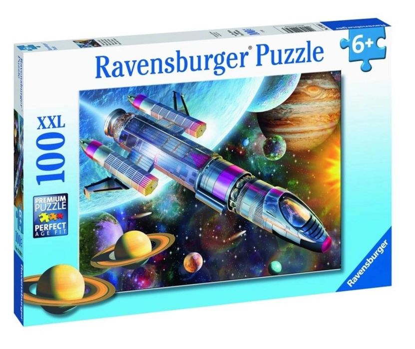 Puzzle 100 Misja w kosmosie XXL pudełko,237x336x38 mm