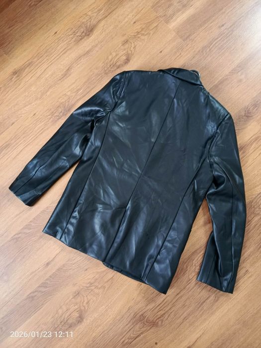 Marynarka z eko skóry M