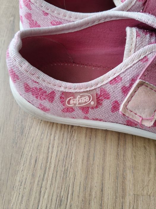Trampki 30 Befado dziewczęce, różowe