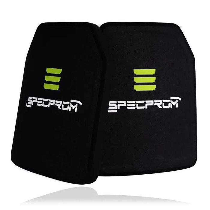 Керамічна бронеплита 6-го класу ДСТУ L 3,7 кг 27 на 34 см Греція