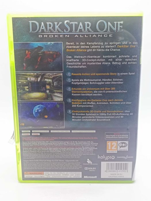 GRA Darkstar One Broken Alliance Na Xbox 360 376/04/25