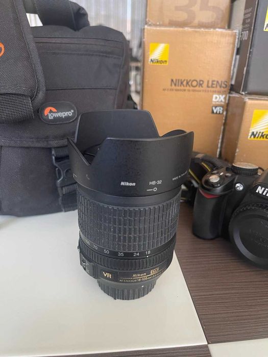 Nikon D3100, DX 18-105mm, DX 35mm, SB-700(new), штатив+фильтр+сумка