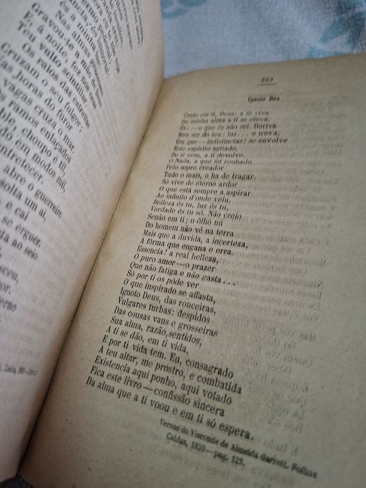 Livro português de poesia editado em 1881