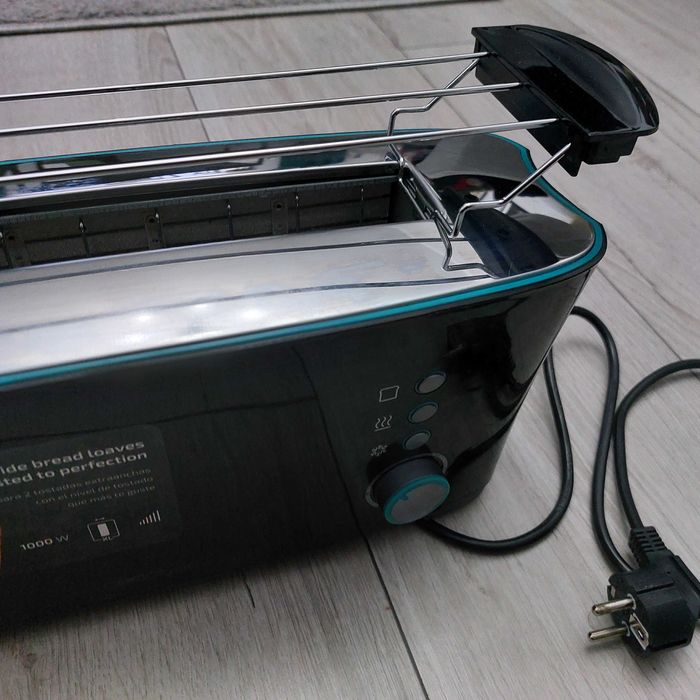 Toster Cecotec Toast&Taste Extra B czarny 1000 W
