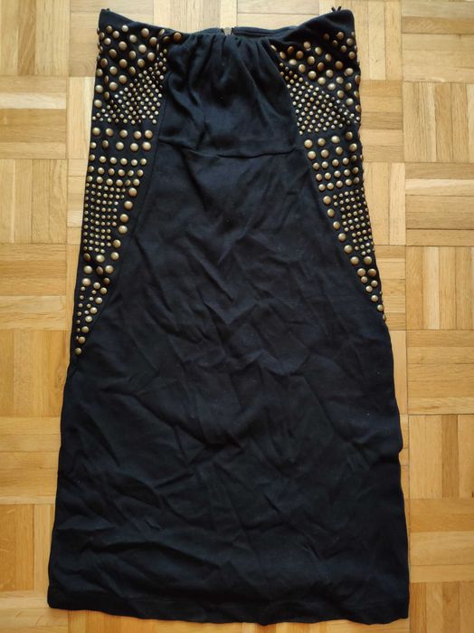 Sukienka czarna tuba Bershka r. M/38