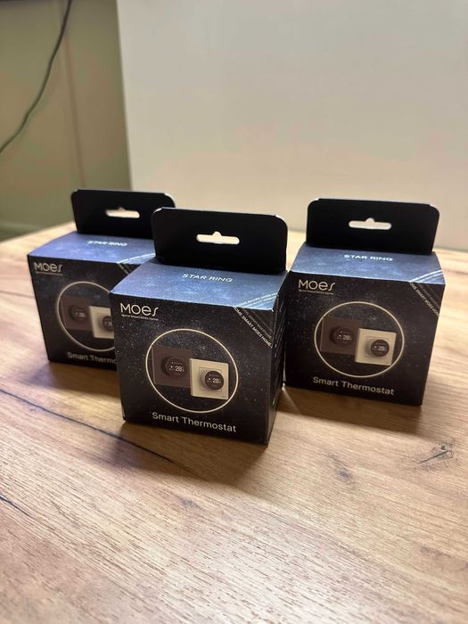 Смарт регулятор електричної теплої підлоги Moes Star Ring (Zigbee)