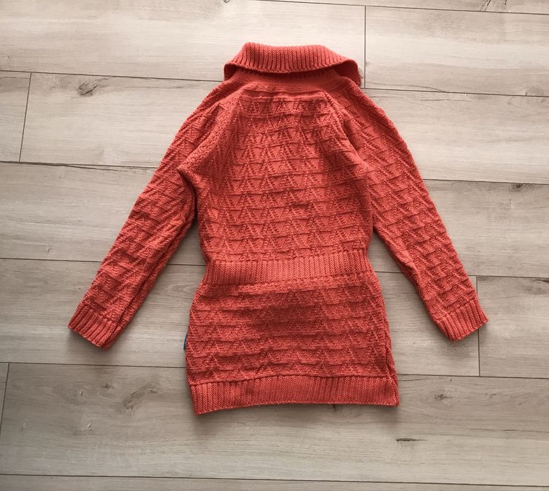 Теплий джемпр, кофта для дівчинки на ріст 122/128