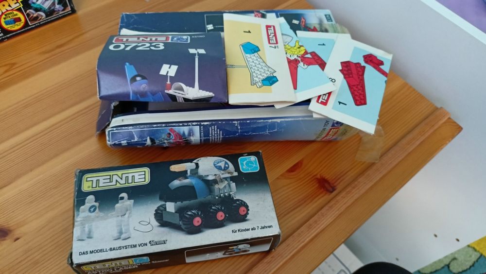 Retro klocki a'la LEGO - TENTE - Kenner 1980 r.