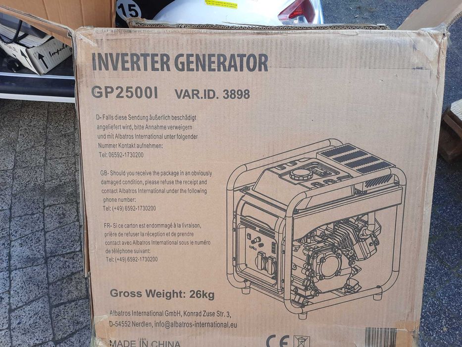 BLACK WEEK Agregat prądotwórczy 2.5kwinwertorowy stahlmann 2500w nowy