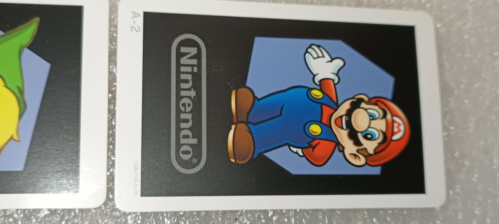 Rara e 1 Coleção das 6 cartas dos jogos Nintendo