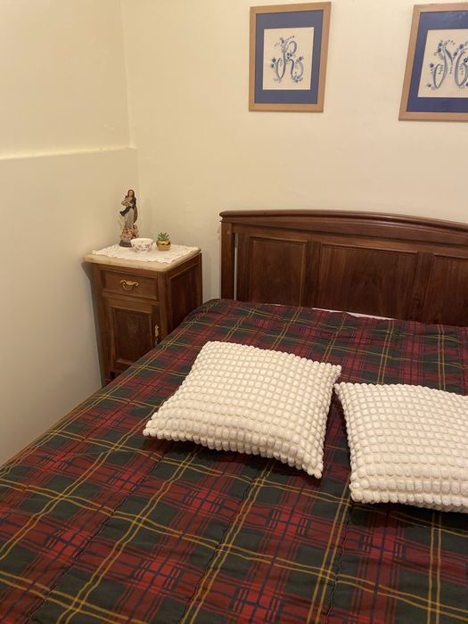 Quarto antigo mogno macico restaurado negociavel