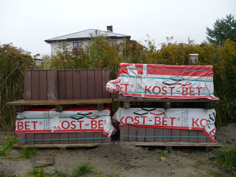 Nowe Palisady  brązowa - 16cm 10cm 40cm  KOST- BET