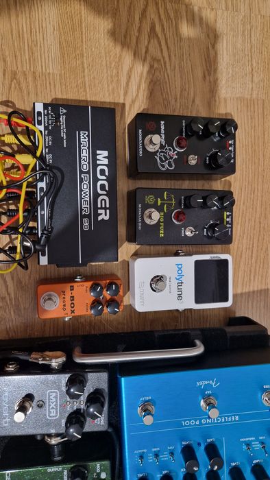 Педалі ефектів Way Huge, Fender, TC Electronic, Mooer, Mosky