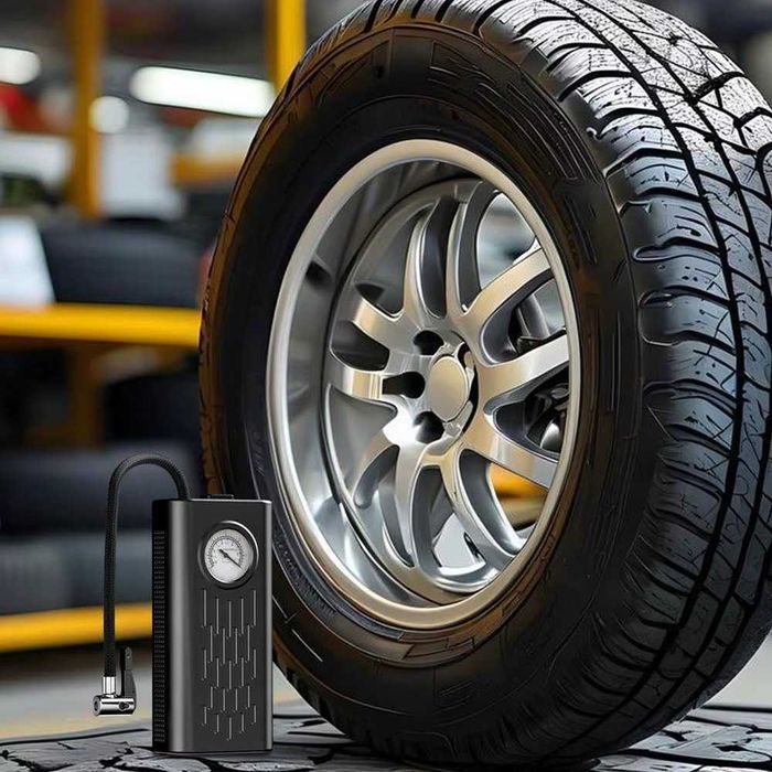 Nowa BEZPRZEWODOWA POMPKA, kompresor USB, powerbank do roweru, auta!