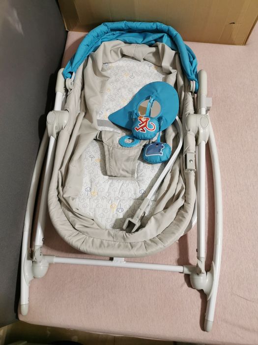 Złap chwilę oddechu!  Leżaczek-bujaczek Kinderkraft Unimo 5w1