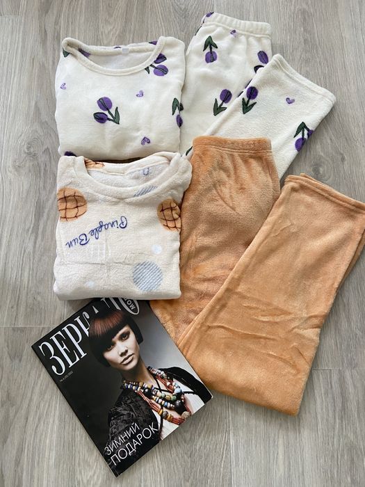 Нові  флісові  піжами. Плюшеві піжами