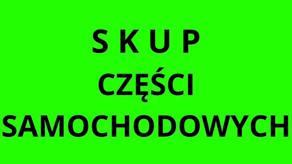 Skup części samochodowych używane poserwisowe lampy atrapy reflektory