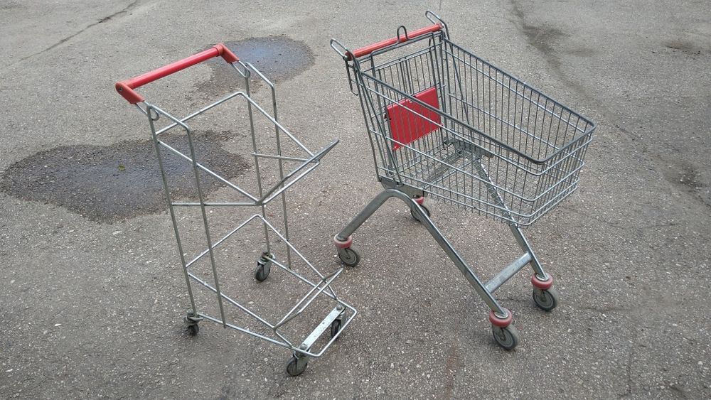 Wózki sklepowe 76 litrów