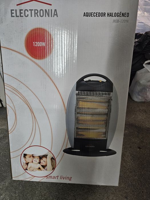 Aquecedor halogeneo rotativo