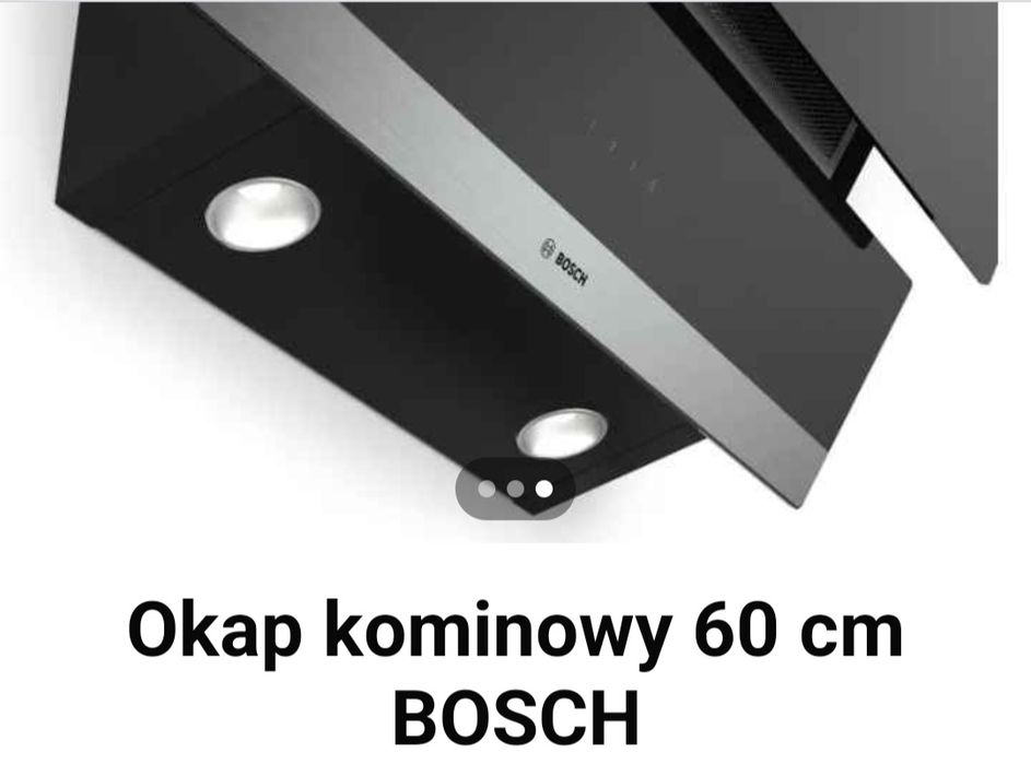 Okap kominowy marki Bosch 60 cm