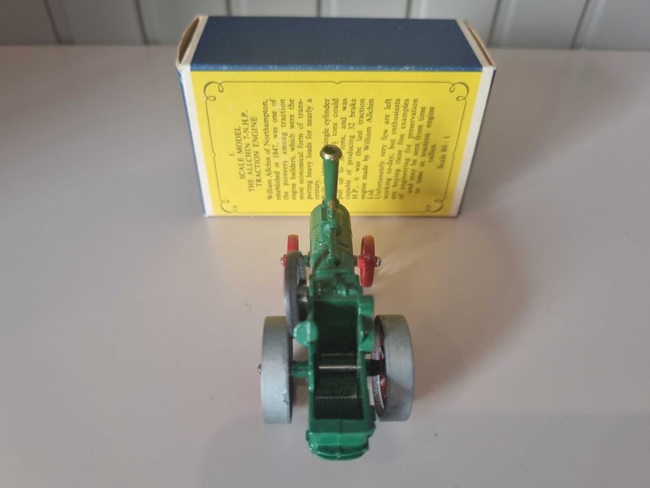 Matchbox Lesney Y1 Allchin – Raríssima Variante Smooth Wheels – Com Caixa