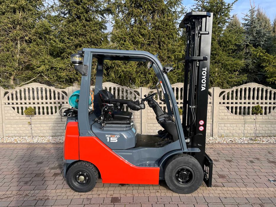 Wózek widłowy gazowy TOYOTA Tonero 15 - 8FG15F - 2019 rok