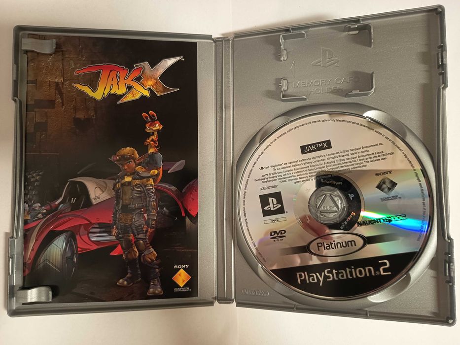 Jak X PS2 PlayStation 2 skandynawska okladka gra po angielsku