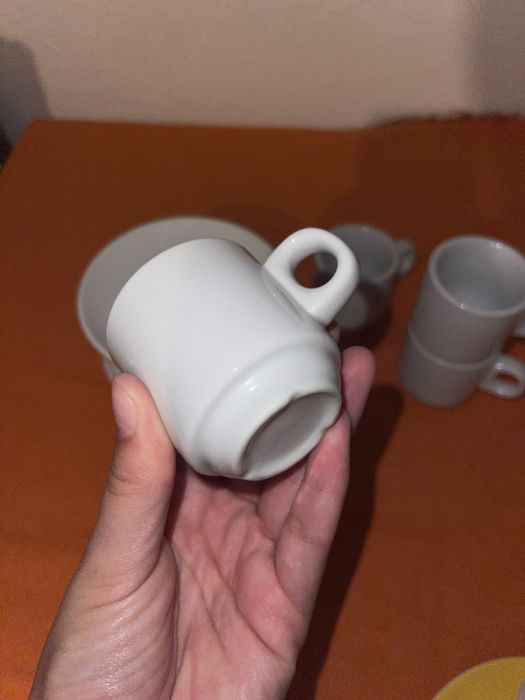 White Coffee Cup Set + Free Gift64585466636289122