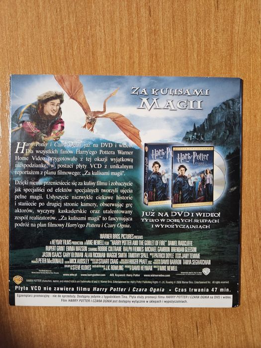 Harry Potter i czara ognia - za kulisami magii