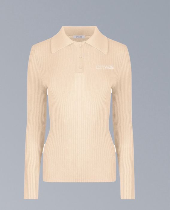 Otaje джемпер-поло, М, новий, персиковий колір