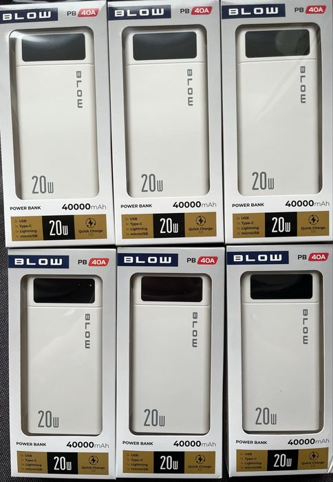 Павербанк BLOW  PB 40000mAh 20w