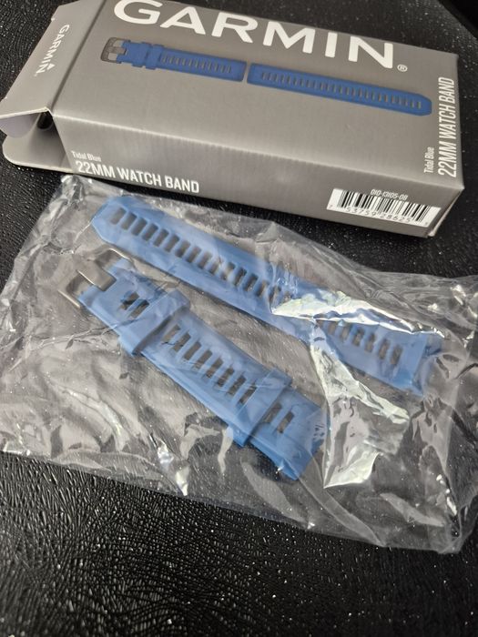 Pasek do zegarka  Garmin instinct seria 2 22mm niebieski
