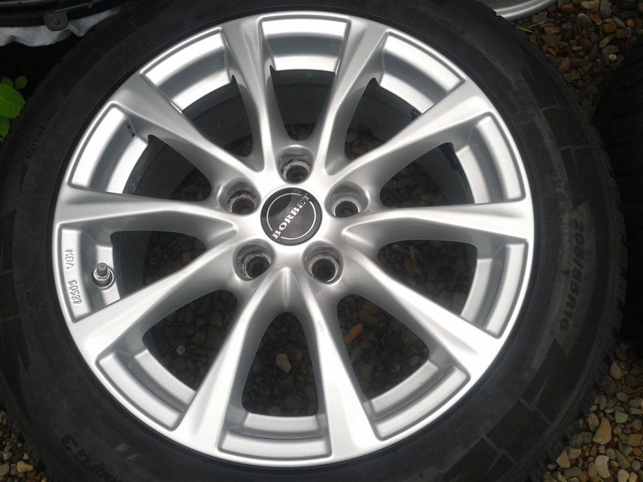 oryginalne r16 5x108 16cali kola 205 55 jak nowe mielec 23rok nexen peugeot 308 ford focus cmax mondeo volvo s40 s60 v40 v50 v60 citoren c30 borbet