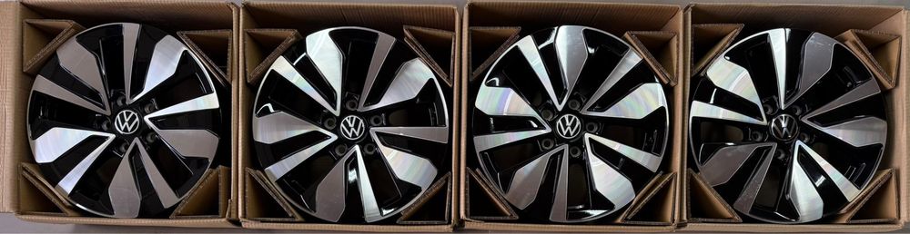Vw Golf 8 Passat Caddy Touran 16 cali alufelgi 5x112 Oryginał