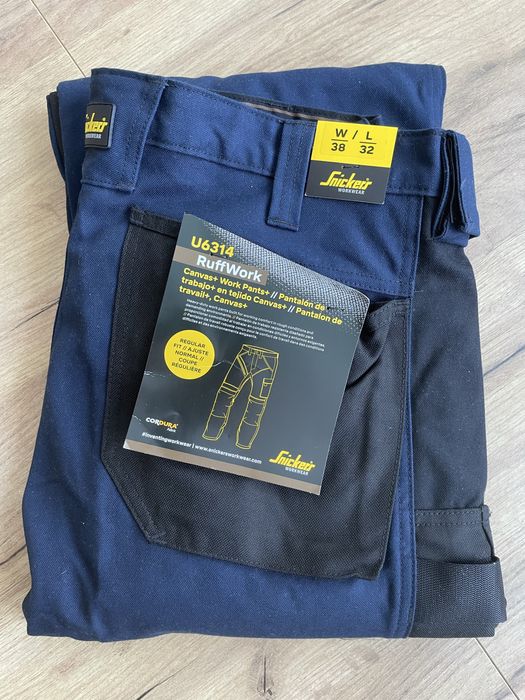 Darmowa dostawa 54 spodnie snickers 6314 granatowe robocze