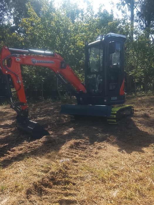 Alugo mini escavadora 3 toneladas sem manobrador