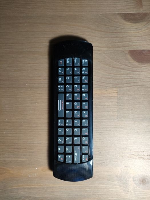 Comando wireless com teclado