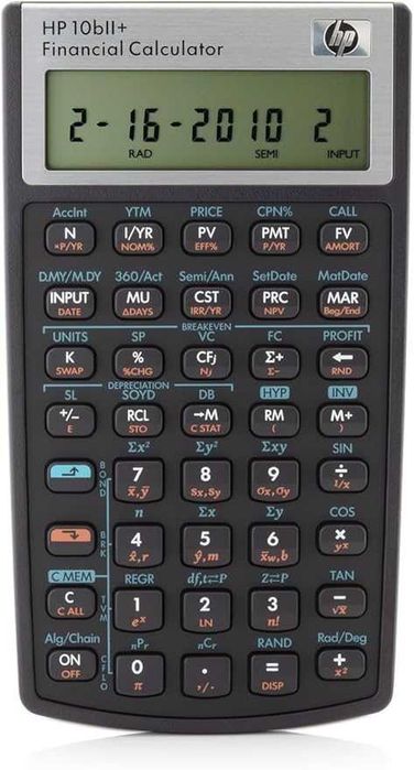HP 10BII+ Calculadora financeira - Nova na caixa
