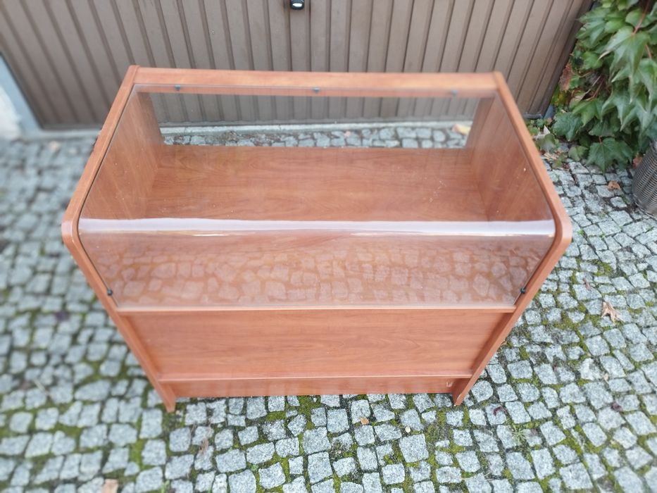 Lada sklepowa z szybą 2szt