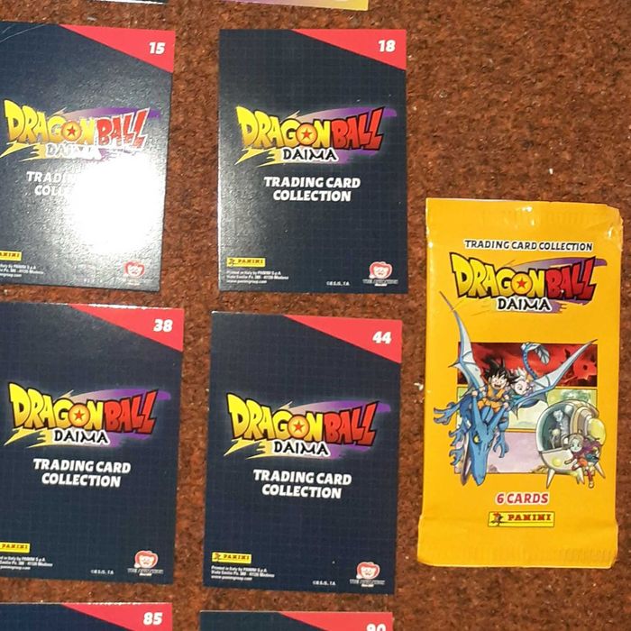 Dragon Ball daima karty kryształowe tęczowe normalne