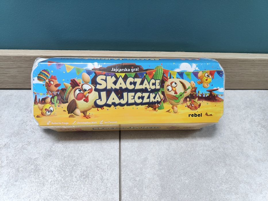 Gra rodzinna Skaczące jajeczka Rebel