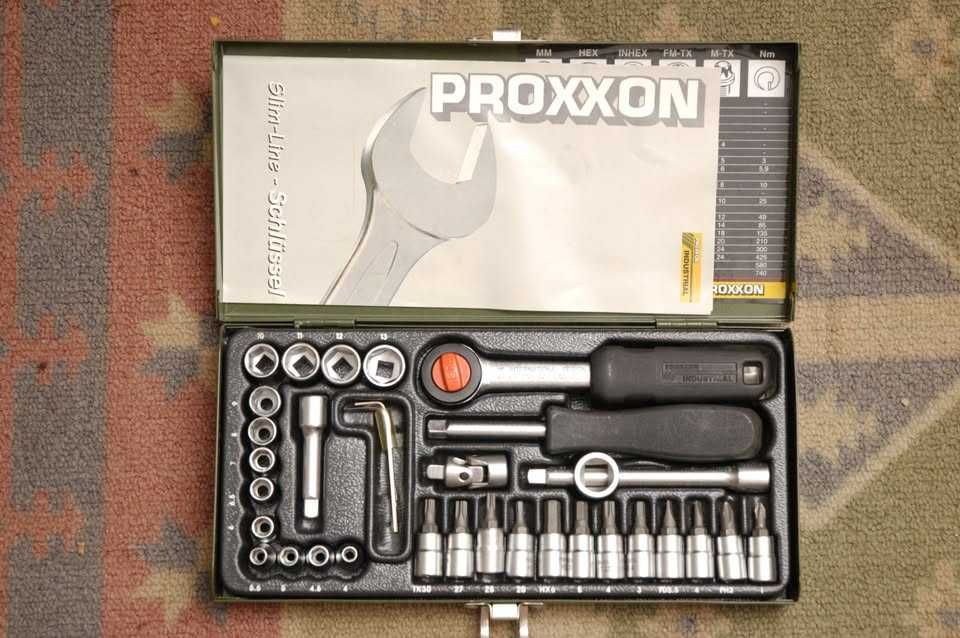Chaves de caixa Proxxon Industrial 1/4 Professional Made in Germany