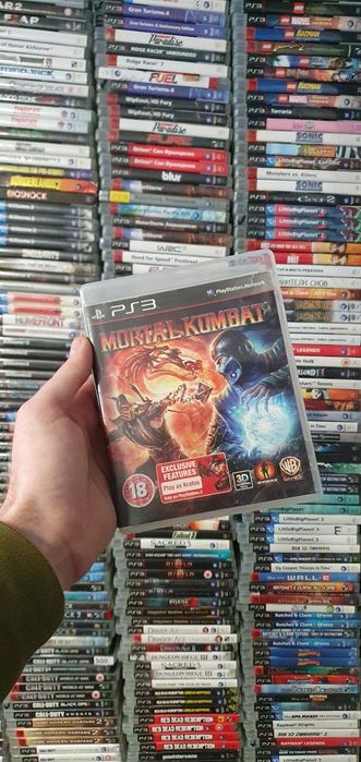 Диск Sony Playstation 3 ps3 Mortal Kombat 9  б/у