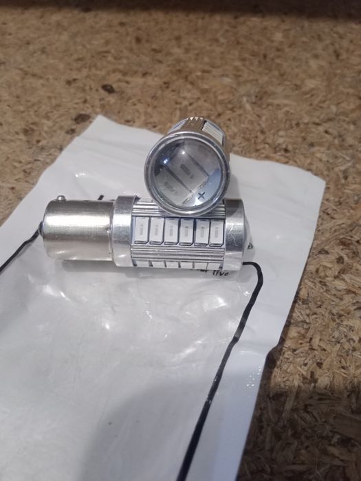 Led лампи червоні стоп, габарит з линзами