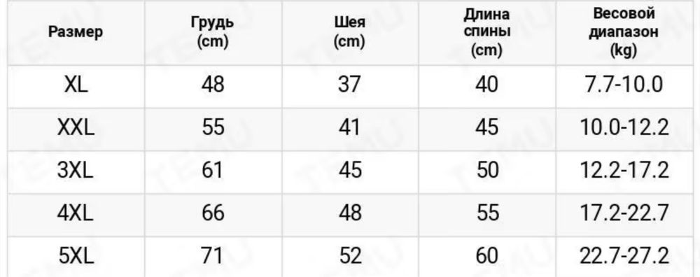 Куртка для собаки зимняя
