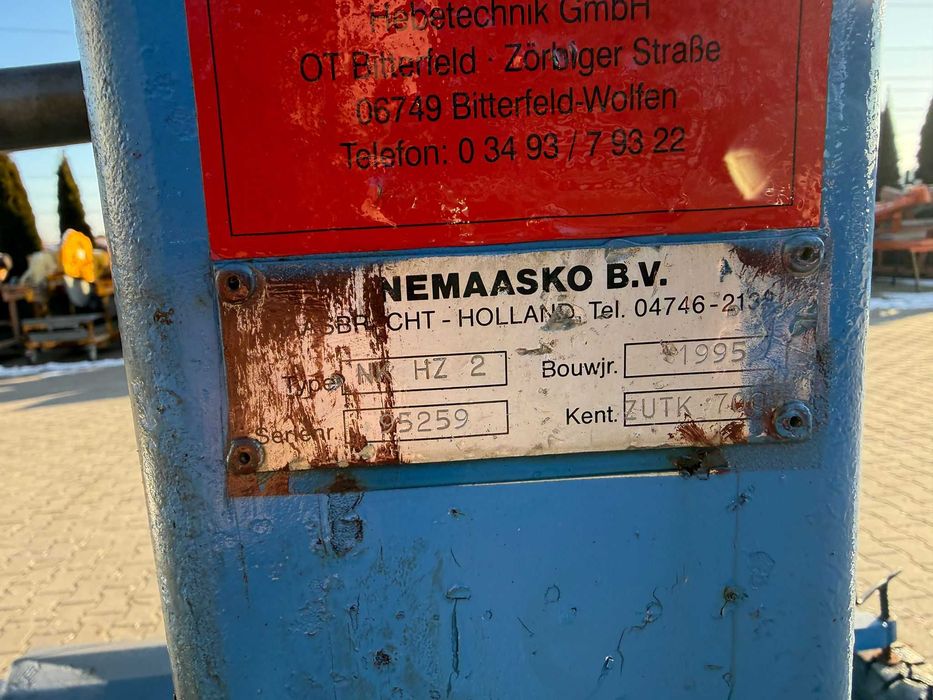 Mini Dźwig NEMAASKO 230V żuraw budowlany murarski warsztatowy Minikran