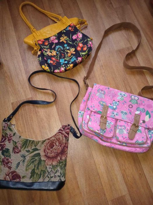 женские и мужские сумки.