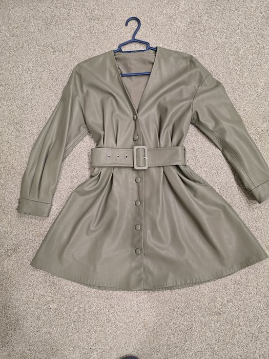 Плаття Zara з екошкіри