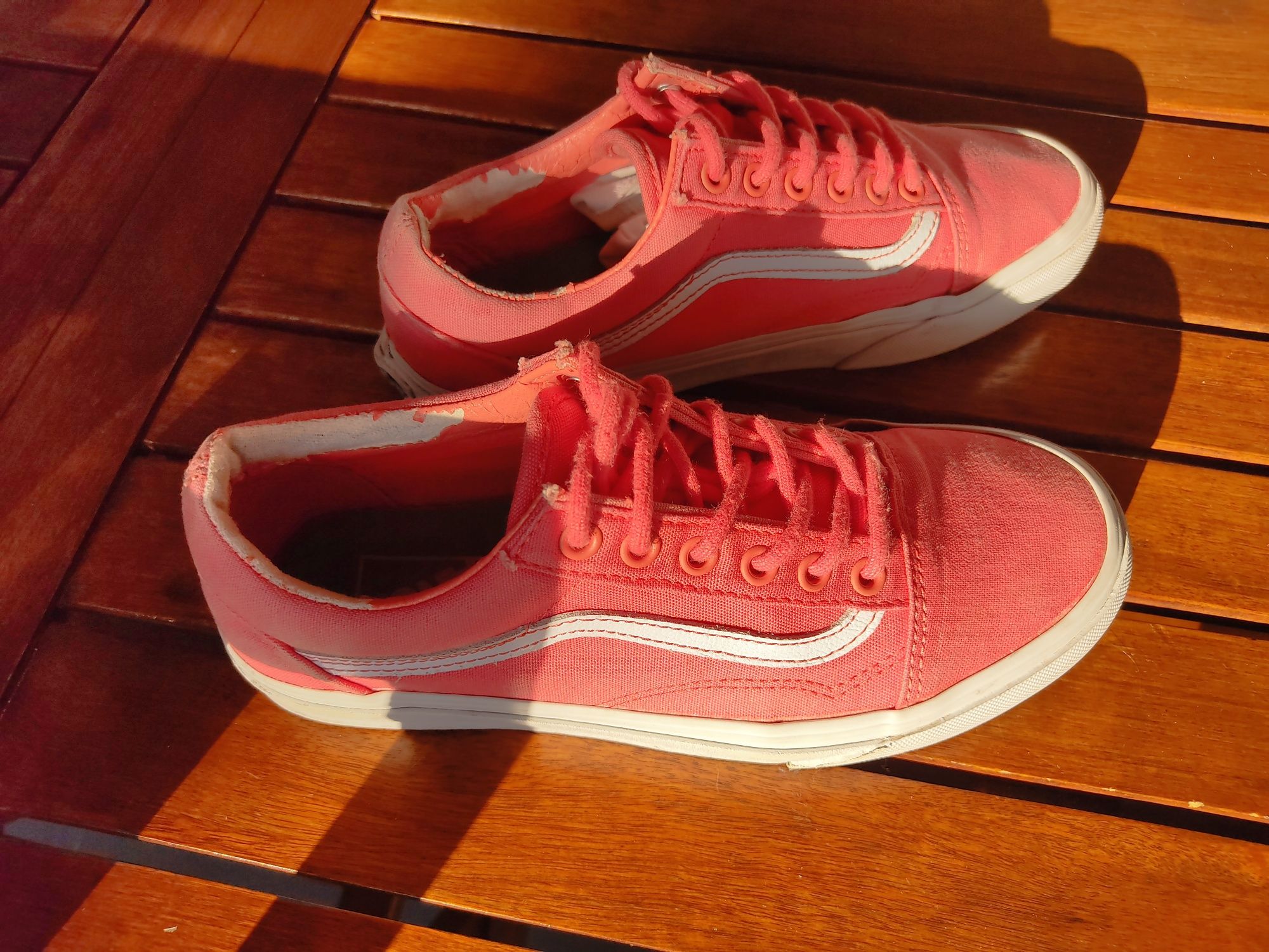 T nis Vans originais salm o n.35 S o Domingos de Rana OLX